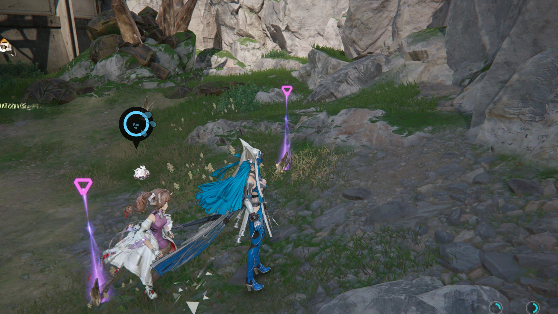 The party collecting Kalkonyx in Arknights Endfield. - 1