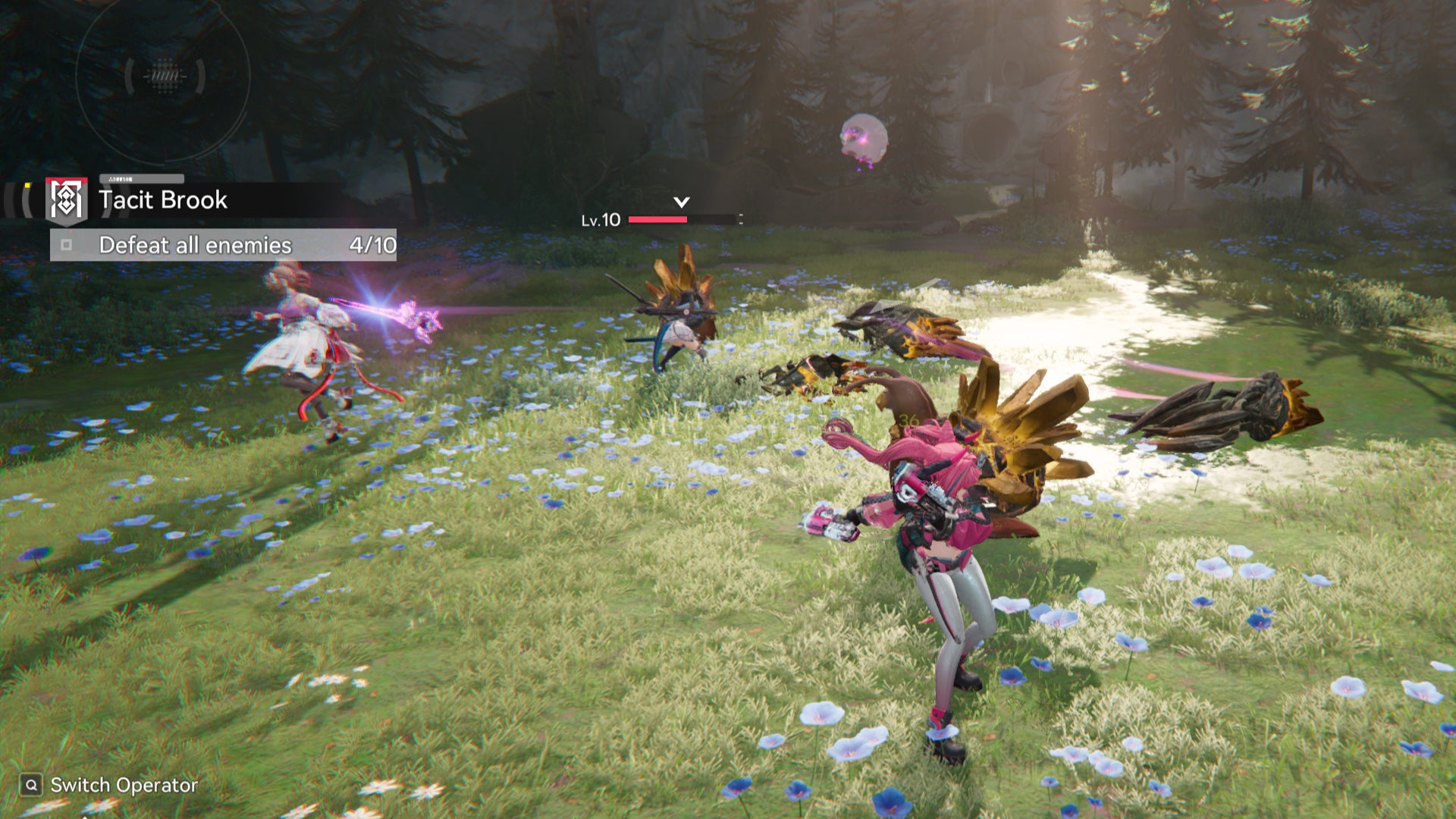 Yvonne fighting in a Protocol Space in Arknights Endfield. - 3