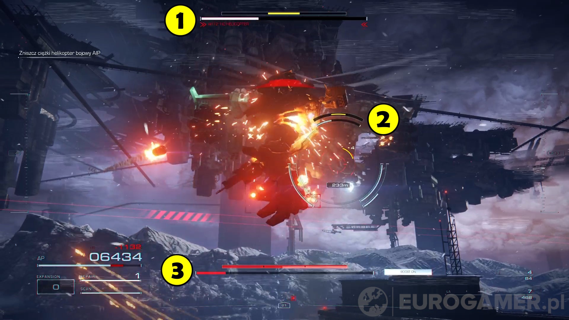 Armored Core 6 - SKP: przeciążenie, oszołomienie, stagger | Eurogamer.pl