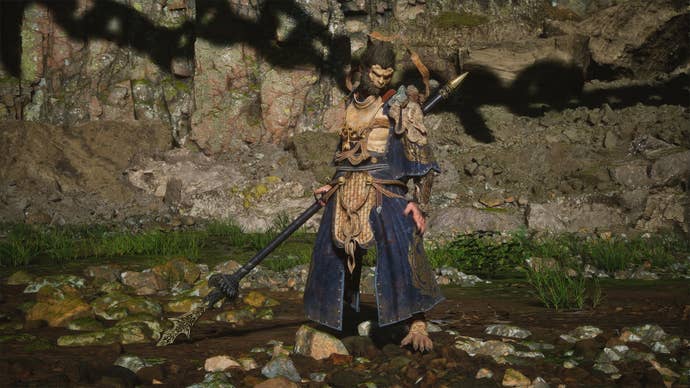 A player wearing the Golden Armour in Black Myth Wukong.