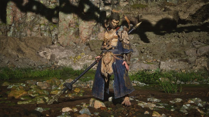 A player wearing the Golden Armour in Black Myth Wukong.