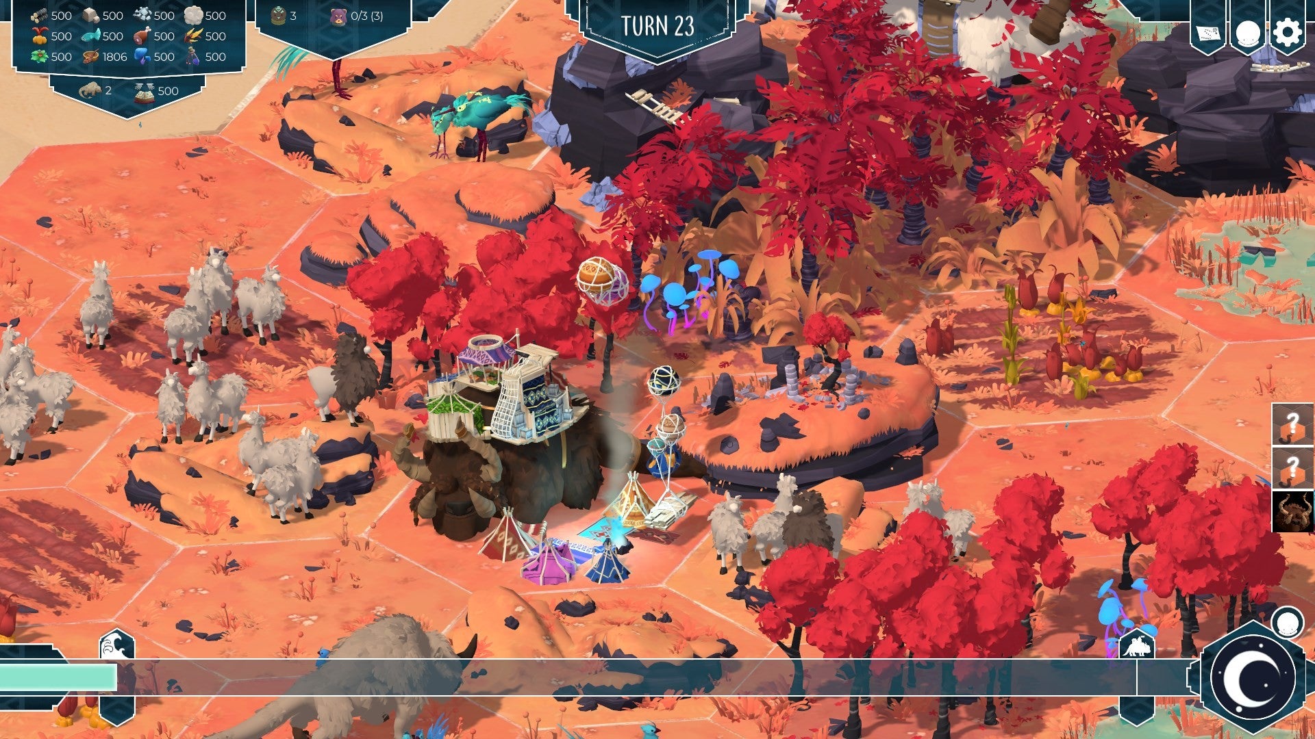 Guide your animal tribe in strategy roguelike As Far As The Eye