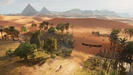 The joys of travelling Assassin’s Creed Origins by eagle