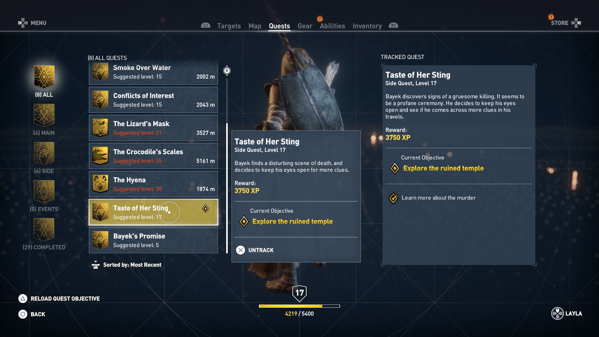 Assassin's Creed Origins Taste of Her Sting Quest Guide - 4