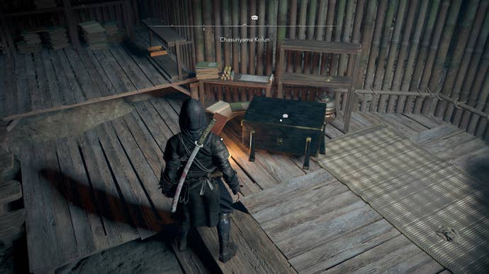 assassin’s creed shadows Chasuriyama Kofun first chest