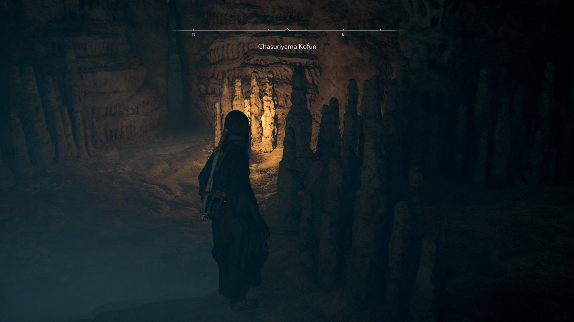 assassin&rsquo;s creed shadows Chasuriyama Kofun gap in wall to legendary chest
