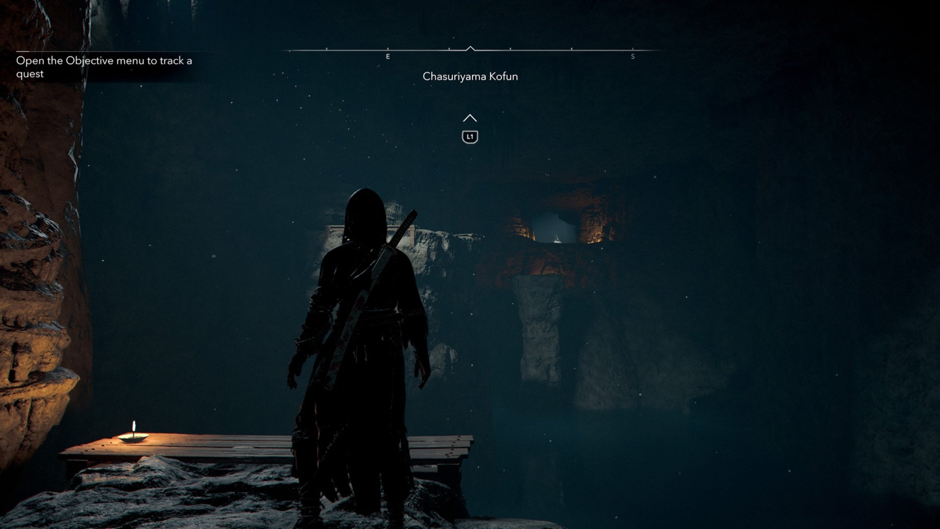 assassin&rsquo;s creed shadows Chasuriyama Kofun large room part two wooden platform swing location