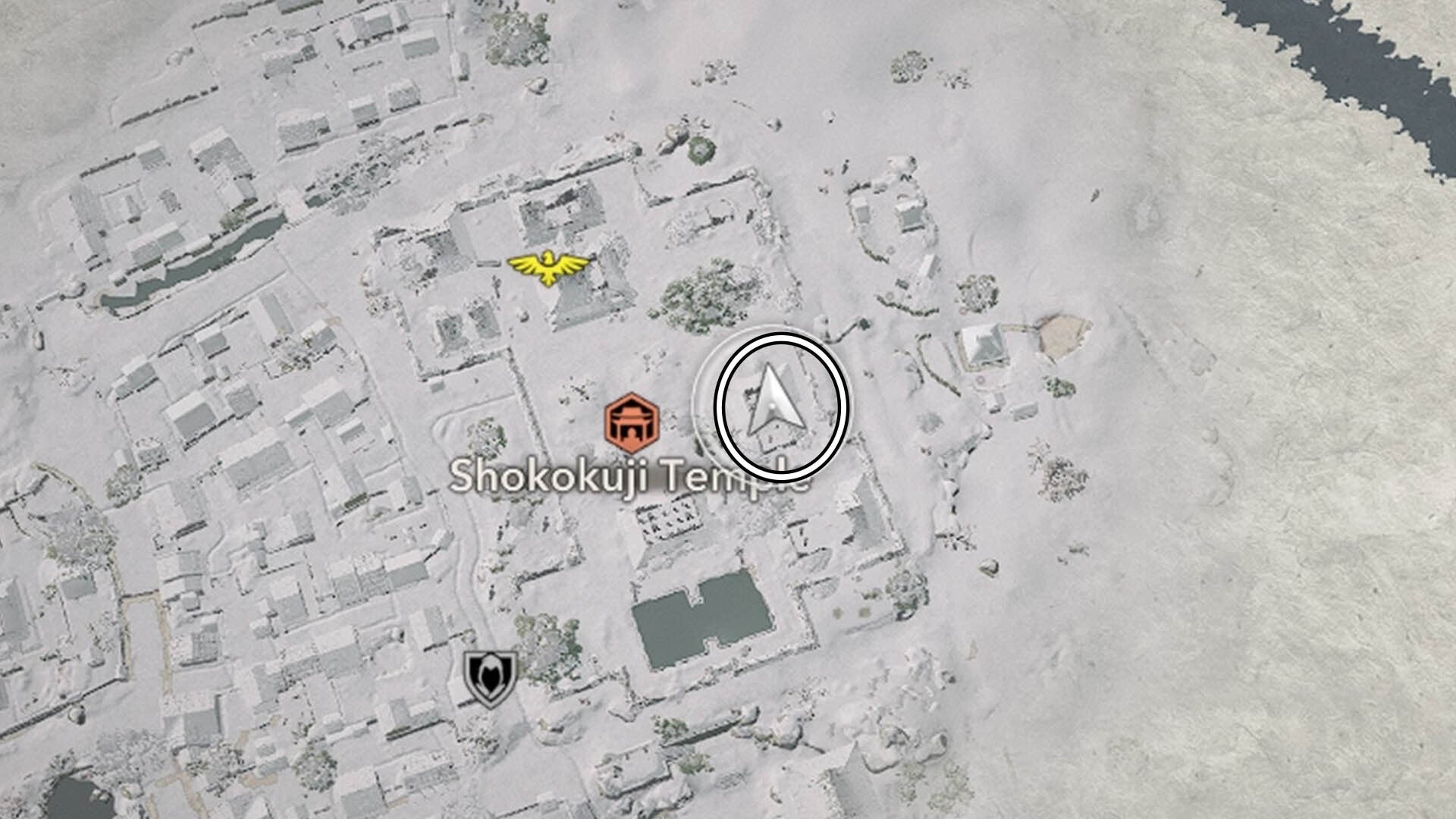 assassin&rsquo;s creed shadows Shokokuji Temple lost page one map location