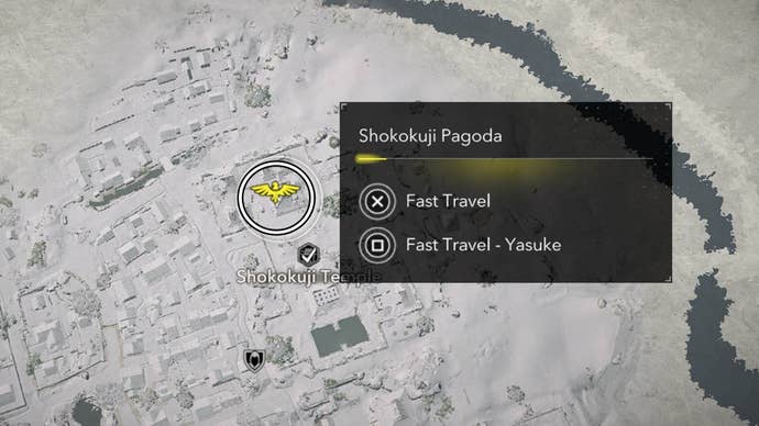 assassin’s creed shadows Shokokuji Temple lost page three map location