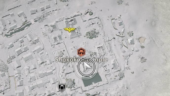 assassin’s creed shadows Shokokuji Temple lost page two map location