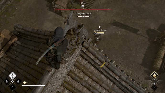 assassin’s creed shadows amagasaki castle samurai one