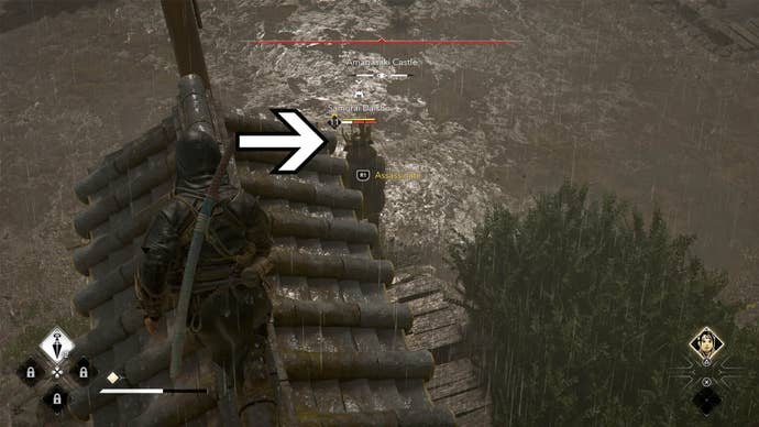 assassin’s creed shadows amagasaki castle second samurai