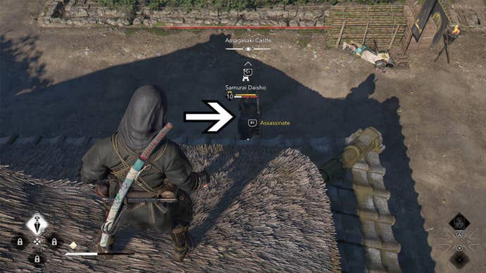 assassin’s creed shadows amagasaki castle third samurai