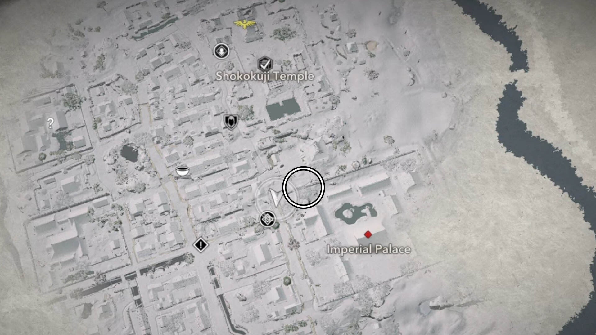 assassin&rsquo;s creed shadows family drama guards map location