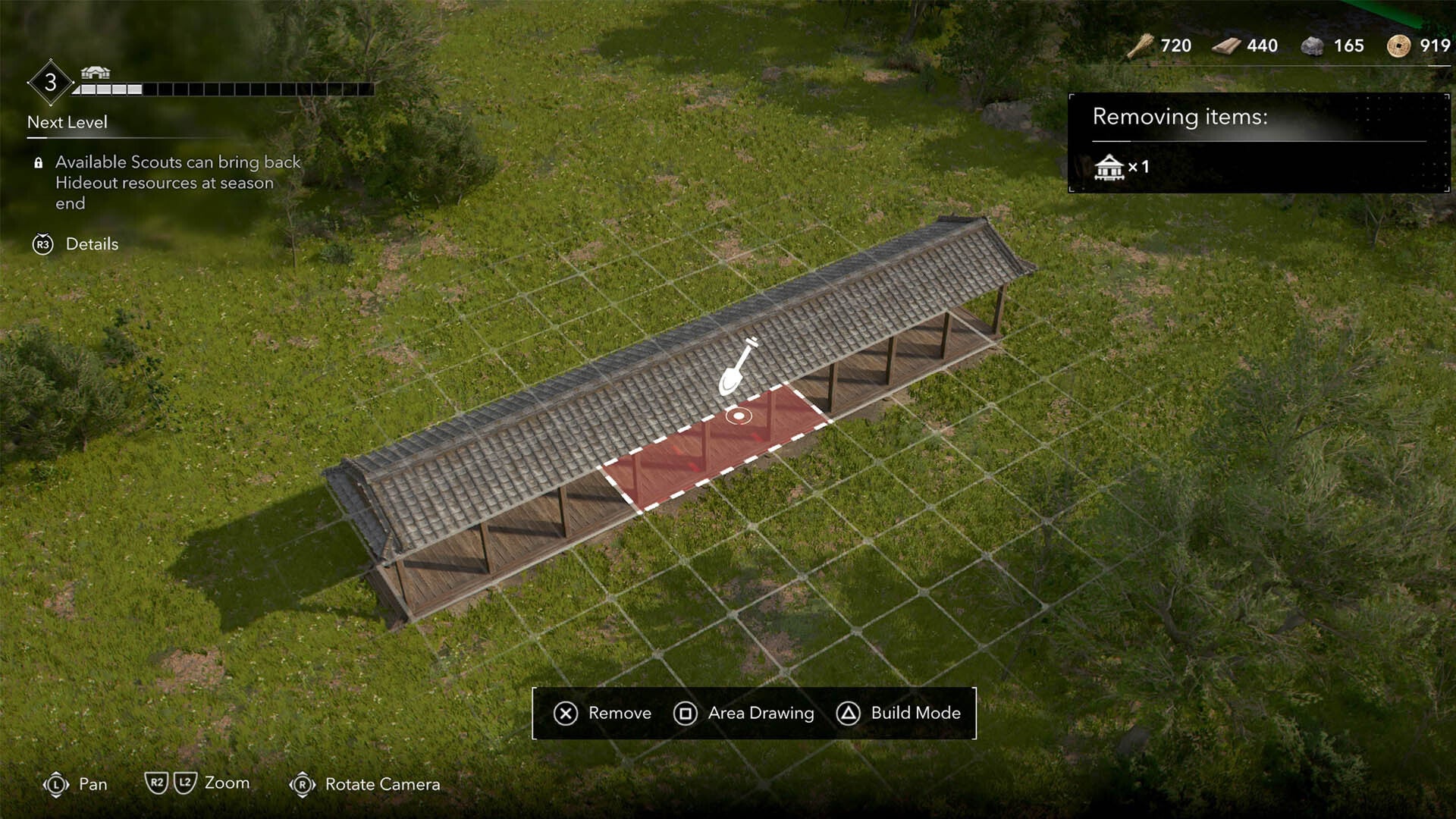 assassin&rsquo;s creed shadows hideout building delete in erase menu