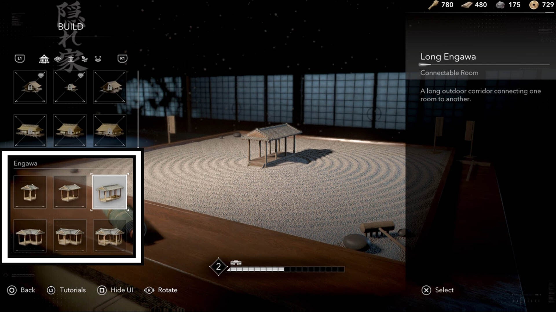 assassin&rsquo;s creed shadows hideout building engawa menu