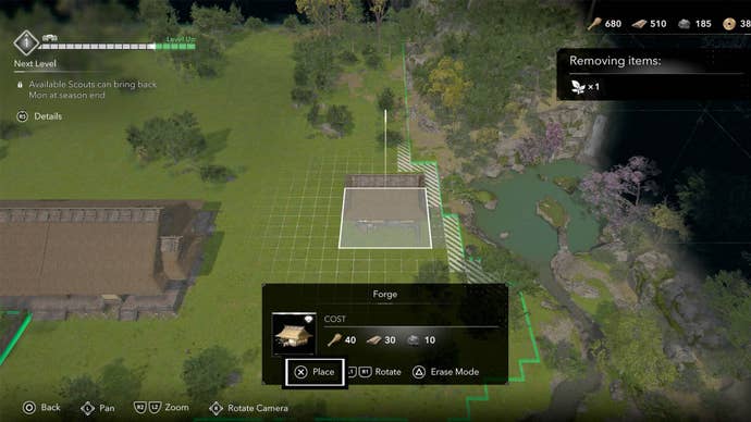 assassin’s creed shadows hideout building place building prompt