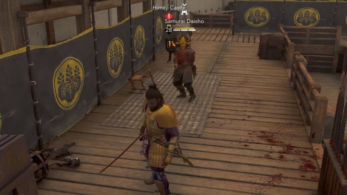 assassin’s creed shadows himeji castle samurai four