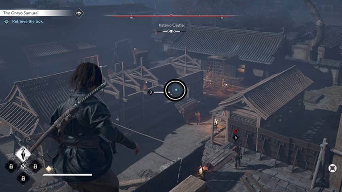 assassin’s creed shadows katano castle unseen achievement box location