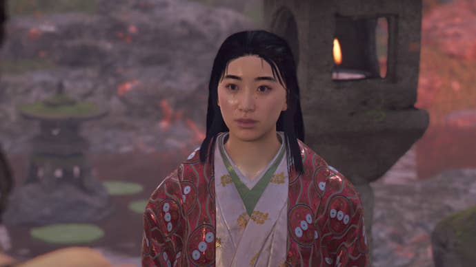 assassin’s creed shadows lady oichi a talk with a lady