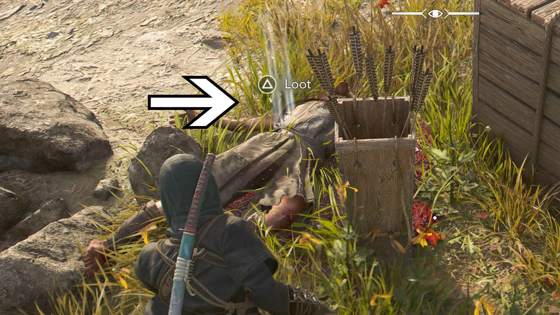 assassin&rsquo;s creed shadows loot corpse prompt