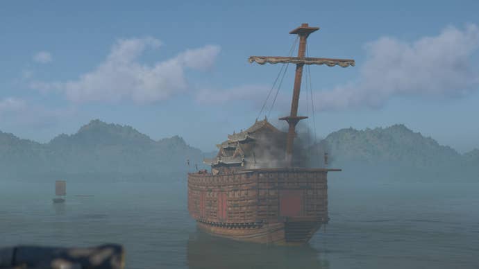 assassin’s creed shadows nagahama black powder quest ship