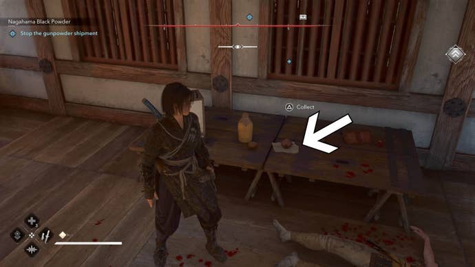 assassin’s creed shadows nagahama black powder tool location