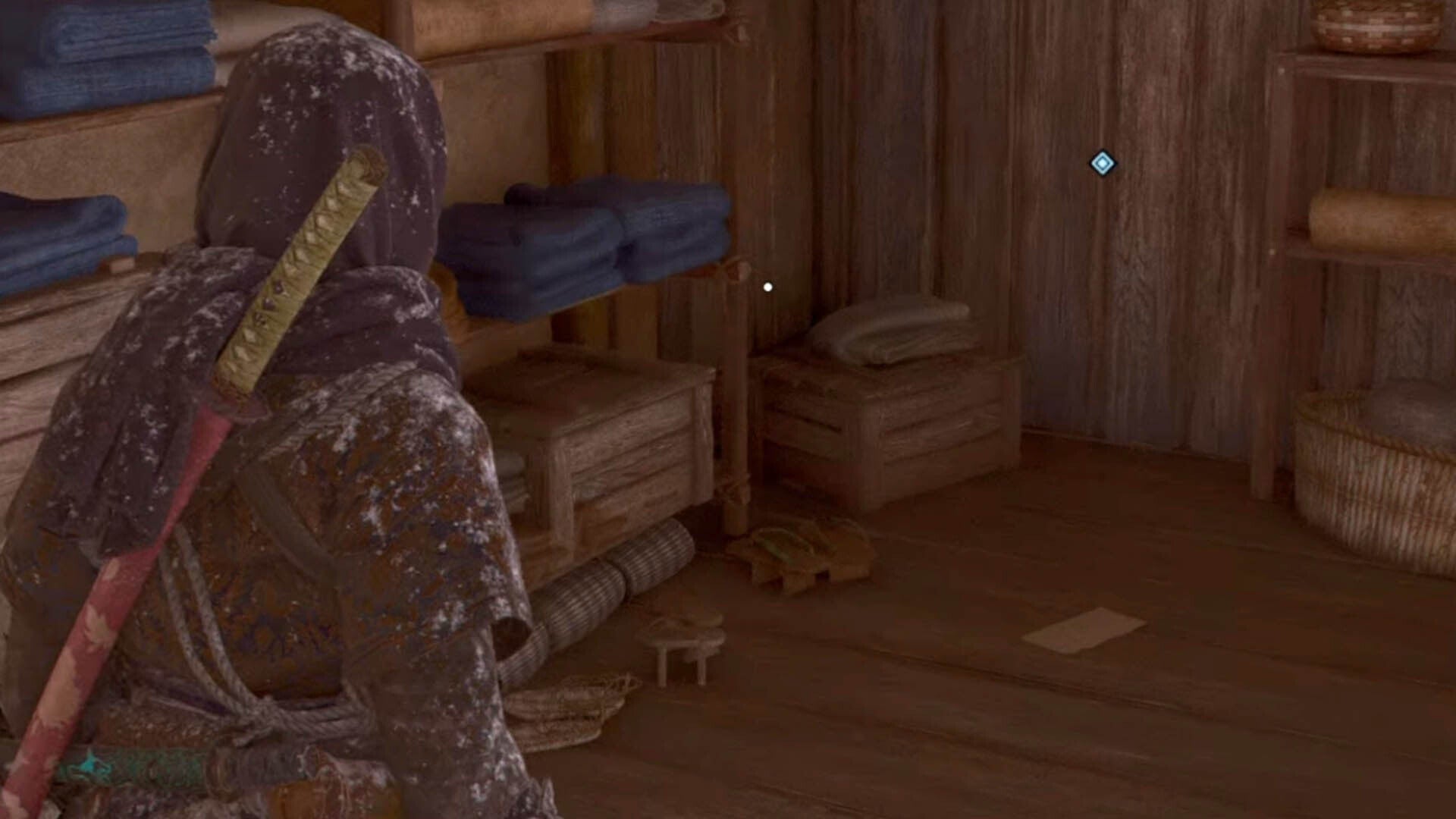 assassin&rsquo;s creed shadows naoe facing jiro patrol path note