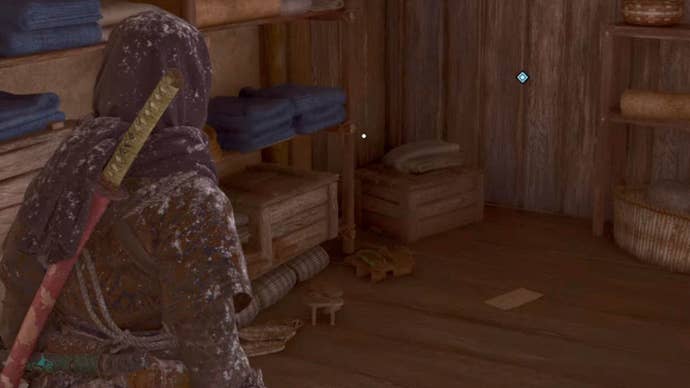 assassin’s creed shadows naoe facing jiro patrol path note