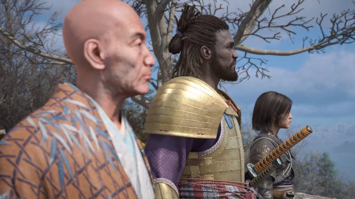 assassin’s creed shadows naoe yasuke and shotei