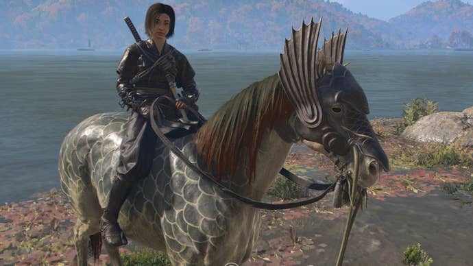 assassin’s creed shadows okishima island legendary mount namazu