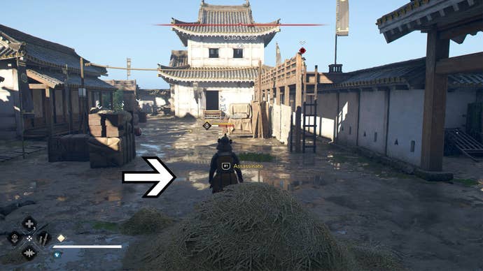 assassin’s creed shadows osaka castle first samurai