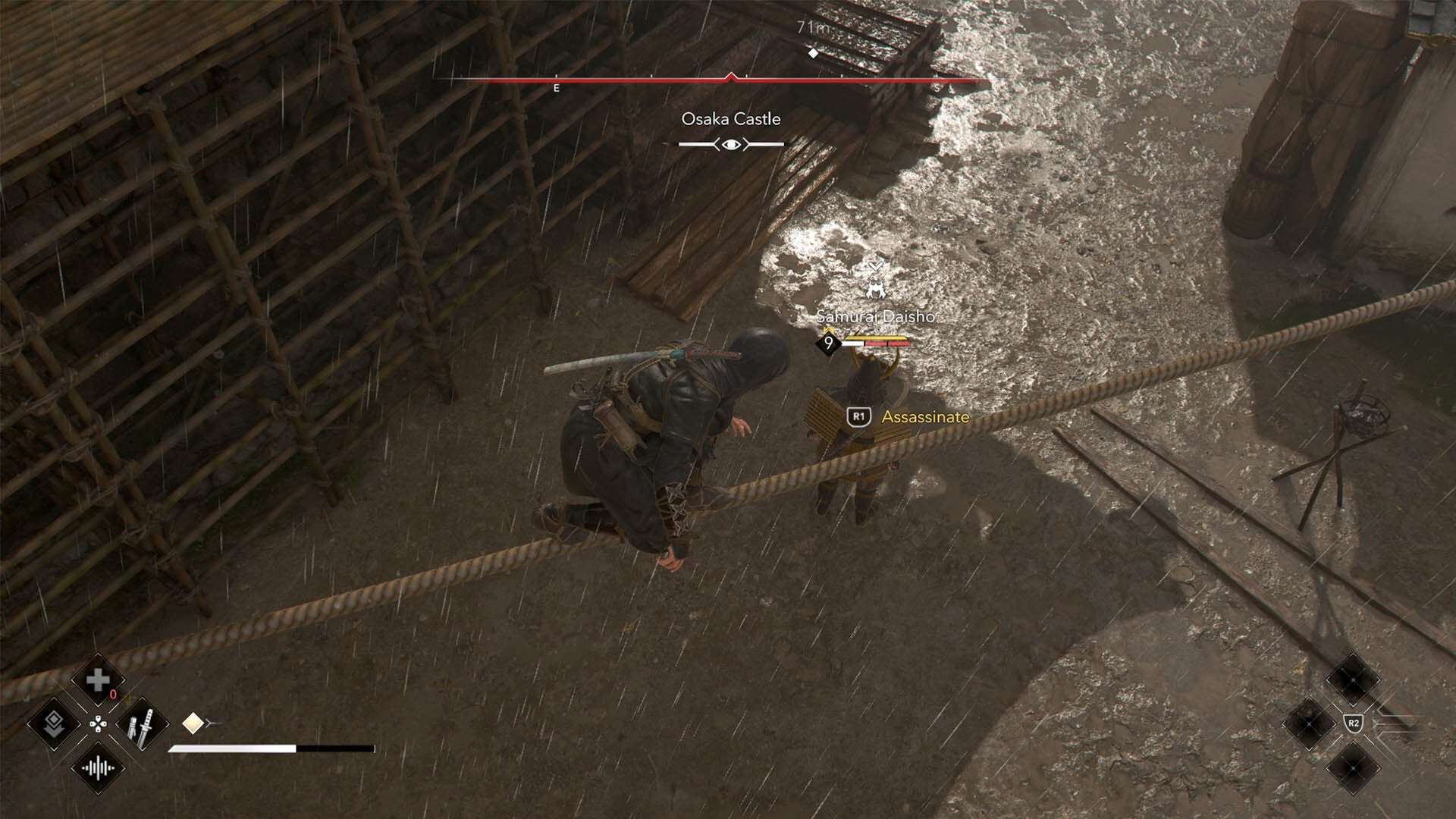 assassin&rsquo;s creed shadows osaka castle third samurai