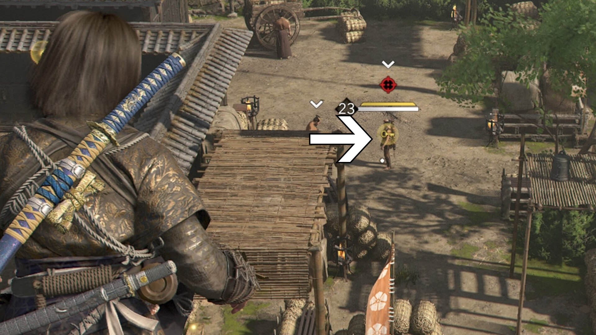 assassin&rsquo;s creed shadows sakomoto castle kura key guard