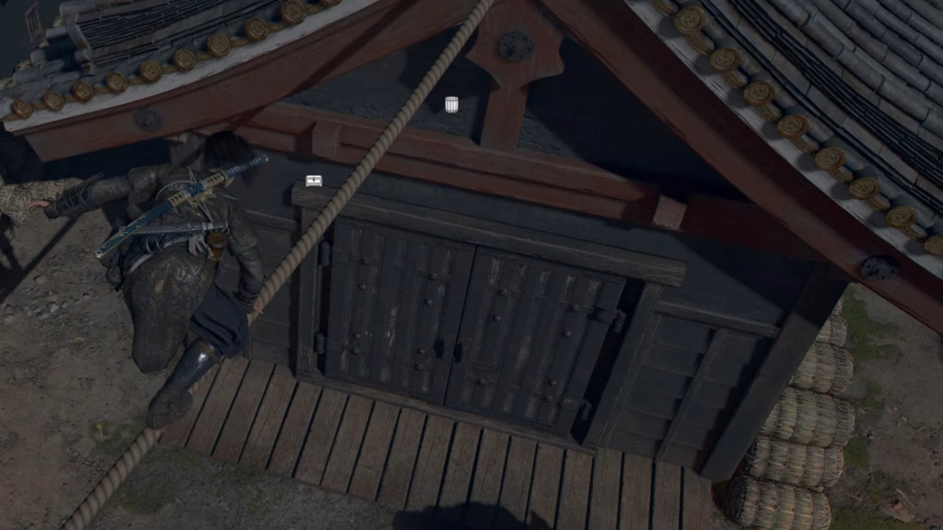 assassin&rsquo;s creed shadows sakomoto castle kura key storage building