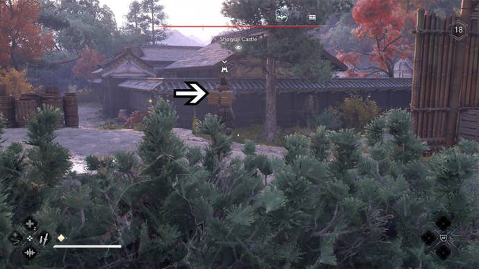 assassin’s creed shadows shoryuji castle first samurai