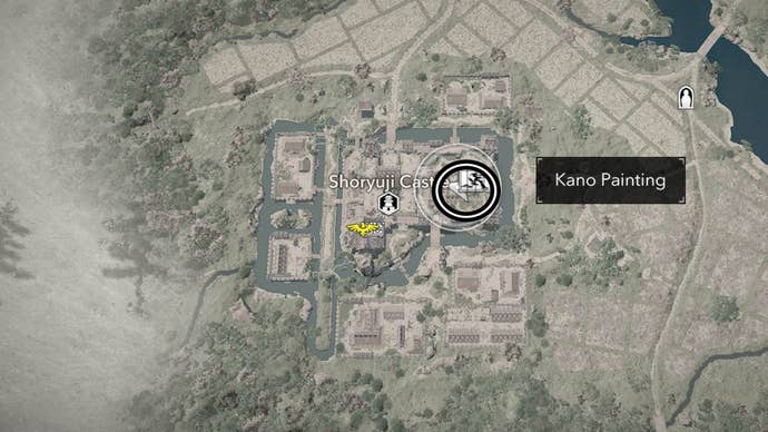 assassin’s creed shadows shoryuji castle second samurai map location