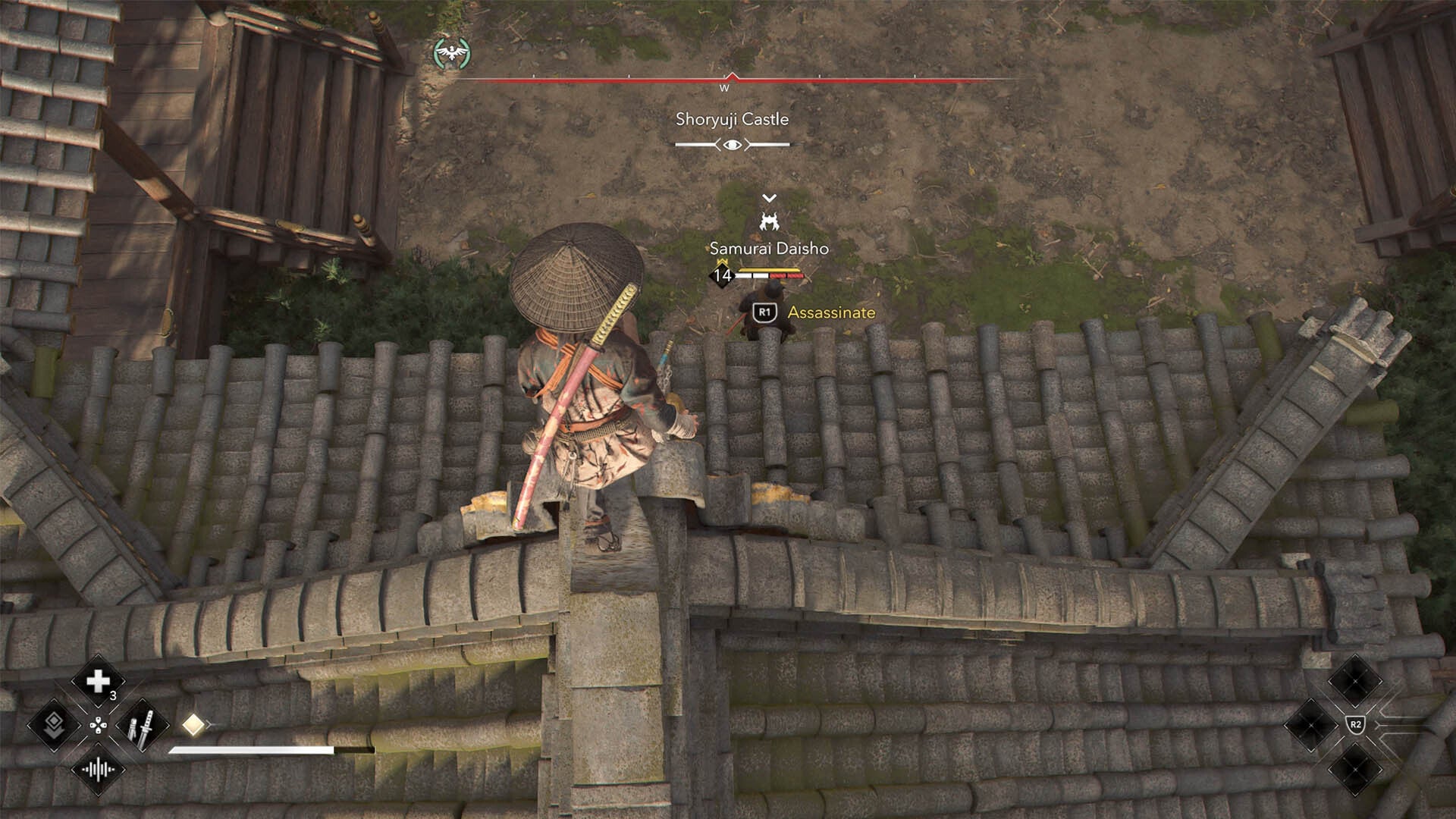 assassin&rsquo;s creed shadows shoryuji castle second samurai