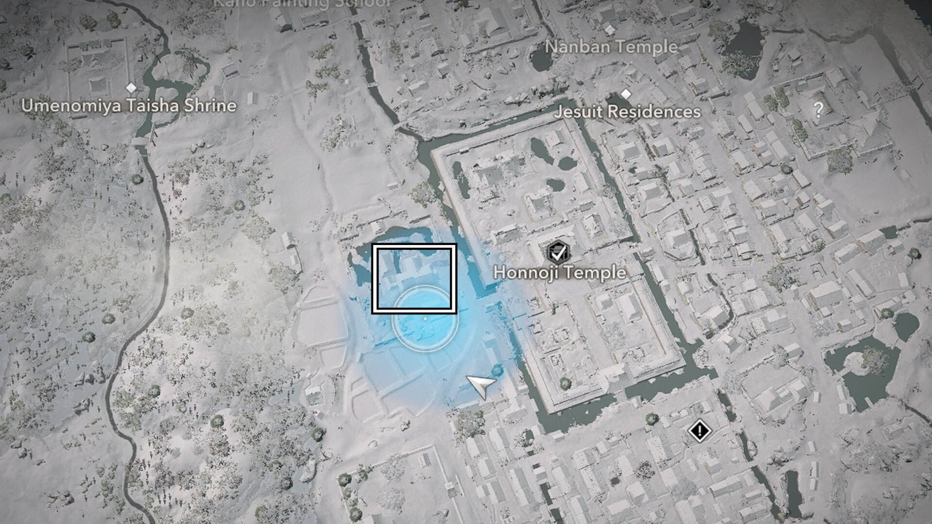 assassin&rsquo;s creed shadows takahashi inoshichi map location