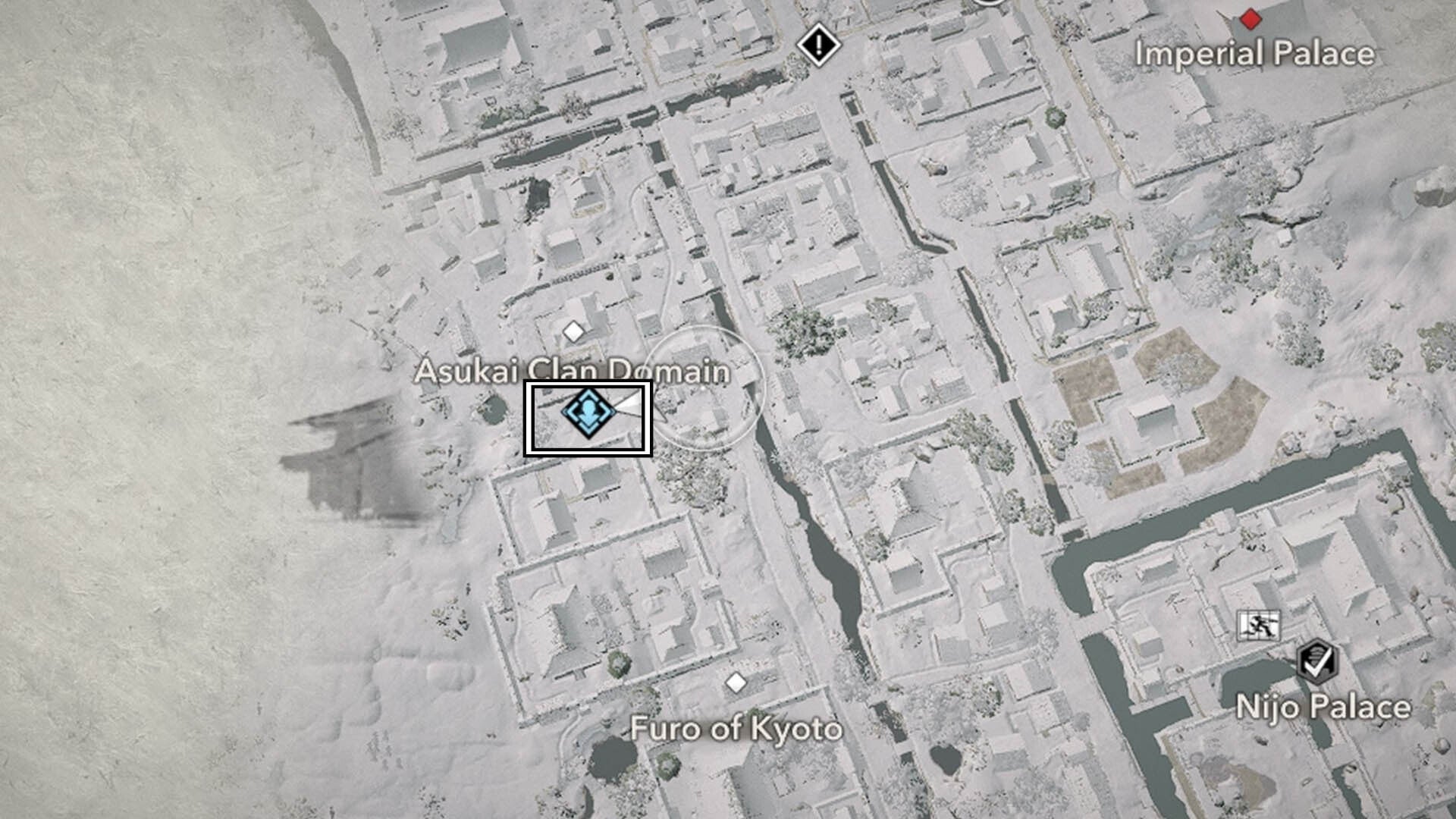 assassin&rsquo;s creed shadows takahashi taro and saburo map location