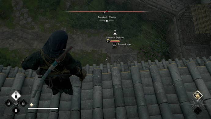 assassin’s creed shadows takatsuki castle first samurai