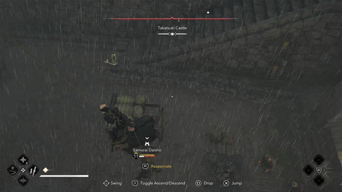 assassin’s creed shadows takatsuki castle second samurai