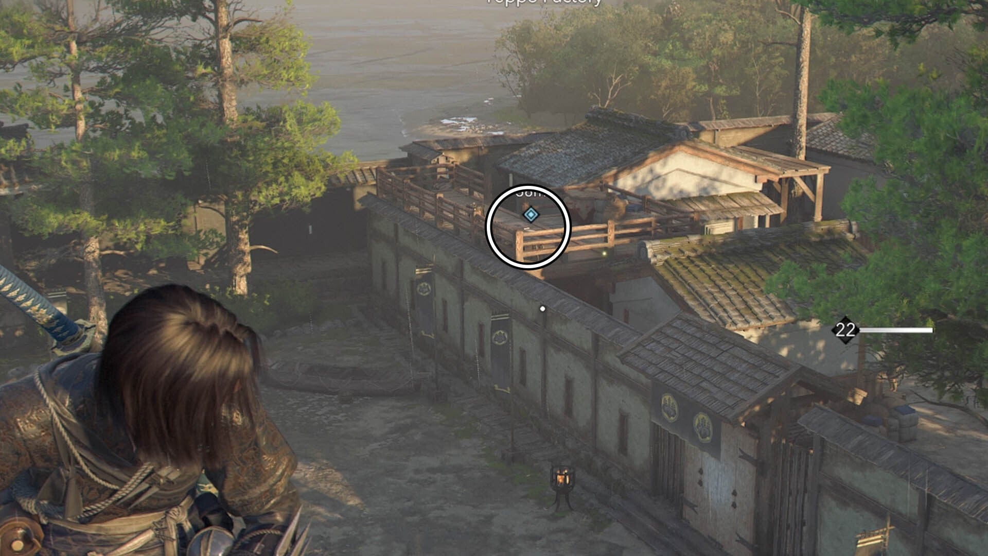 assassin&rsquo;s creed shadows teppo factory clue quest marker