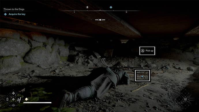 assassin’s creed shadows thrown to the dogs ichiro key location