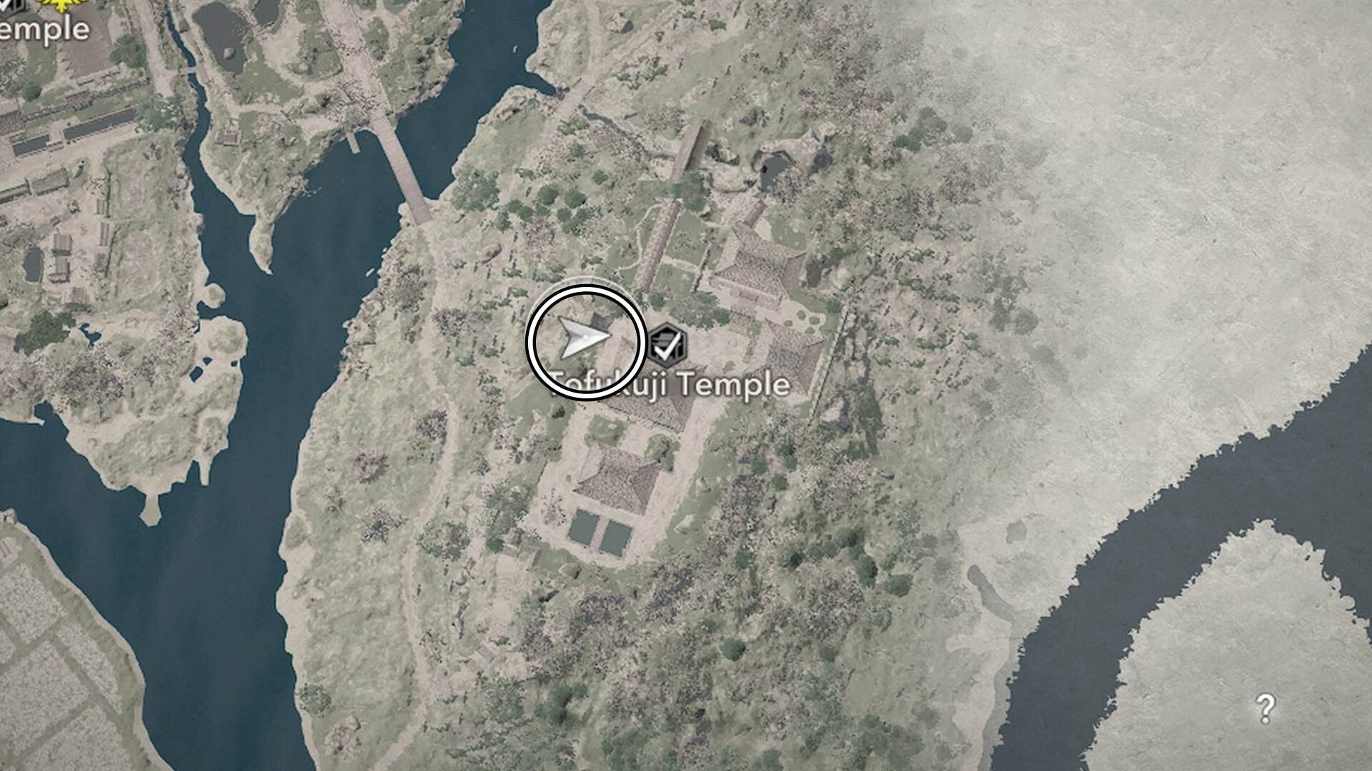 assassin&rsquo;s creed shadows tofukuji temple lost page three map location