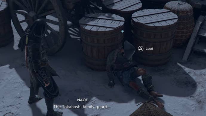 assassin’s creed shadows twisted tree loot family guard