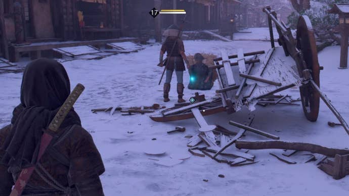 assassin’s creed shadows twisted tree outburst location by cart