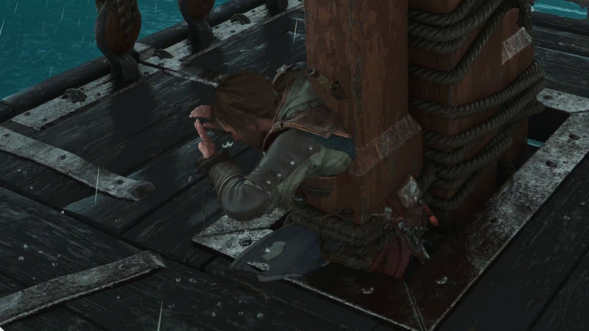 Getting stuck in a mast in Assassin's Creed Black Flag Resynced