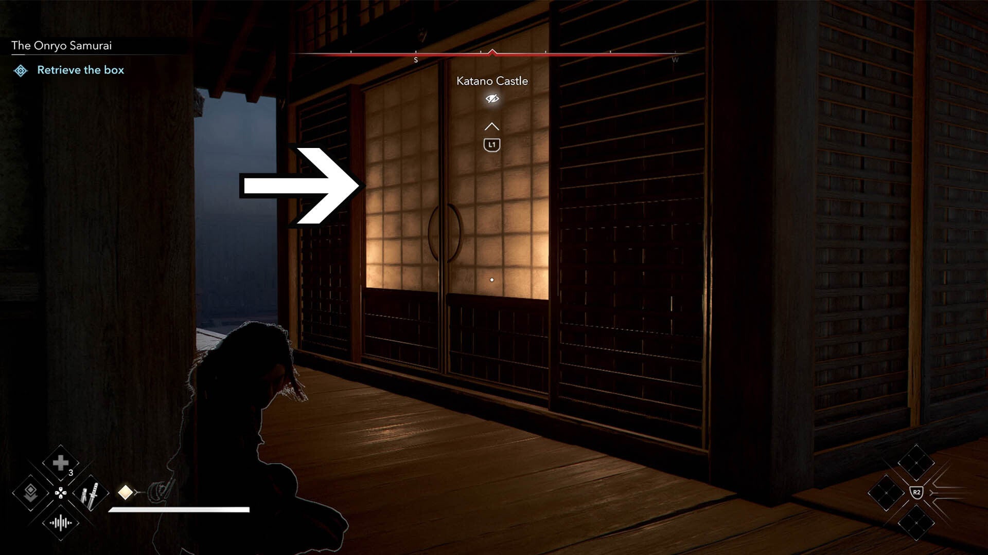 How to get the box unseen during The Onryo Samurai in Assassin's Creed ...