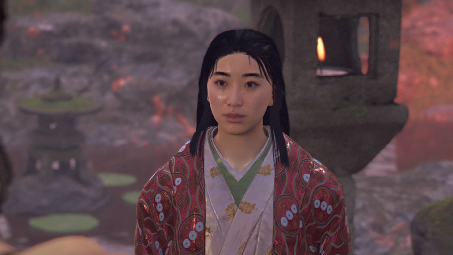 assassin's creed shadows lady oichi a talk with a lady